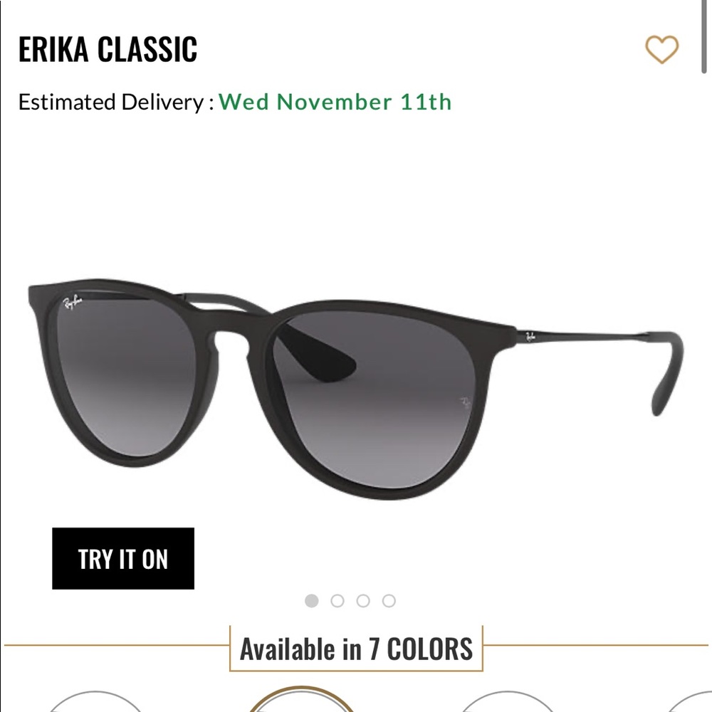 Black Erika Raybans
